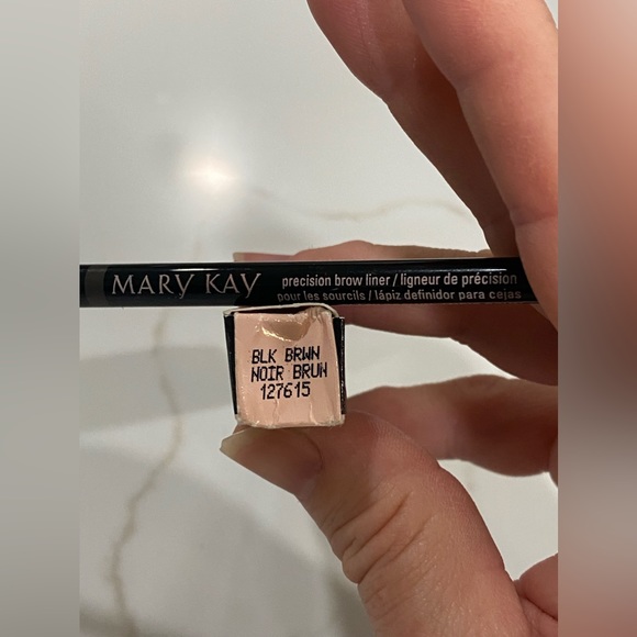 MK17. NIB. MARY KAY PRECISION BROW LINER BLACK BROWN - Picture 4 of 4